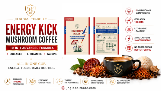 Best Energy Mushroom Coffee in the USA (2026) | Smooth Focus & Clean Energy
