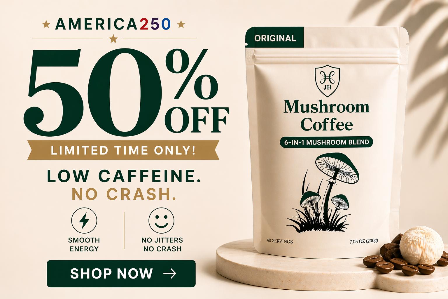 JH Mushroom Coffee Original